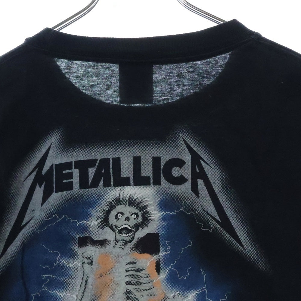 VINTAGE(ヴィンテージ) 90s METALLICA RIDE THE LIGHTNING メタリカ ライド・ザ・ライトニング Tシャツ 半袖カットソー ブラック