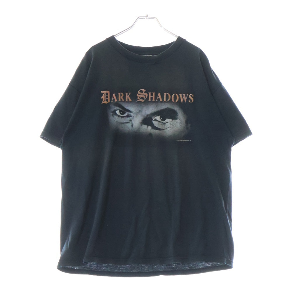 VINTAGE(ヴィンテージ) 90s DARK SHADOWS MOVIE TEE ダークシャドー Tシャツ 半袖カットソー ブラック