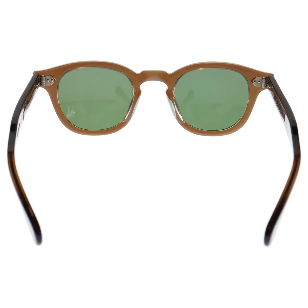 JULIUS TART OPTICAL(ジュリアス タートオプティカル) ウェリントン アイウェア メガネ サングラス 復刻ARNEL PL-102K AR 46/24 Brown Crystal2
