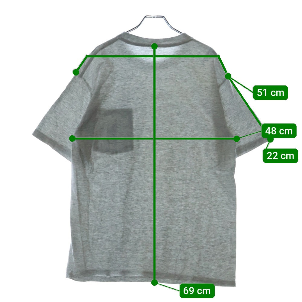 NO BRAND(ノーブランド) UNITED STATES AIR FORCE ポケット Tシャツ 半袖カットソー グレー