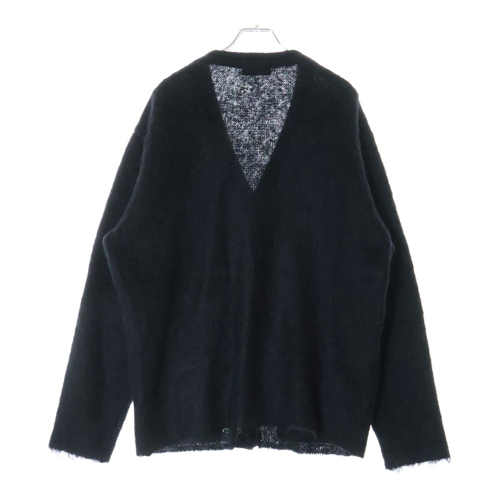 TENDERLOIN(テンダーロイン) MOHAIR CARDIGAN ウール アクリル ナイロン カーディガン ブラック