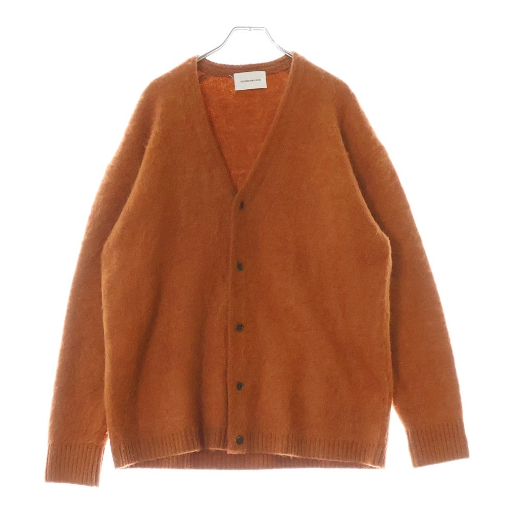 CALIFORNIA RANCH HOUSE(カリフォルニアランチハウス) MOHAIR CARDIGAN カリフォルニアランチハウス モヘアカーディガン オレンジ