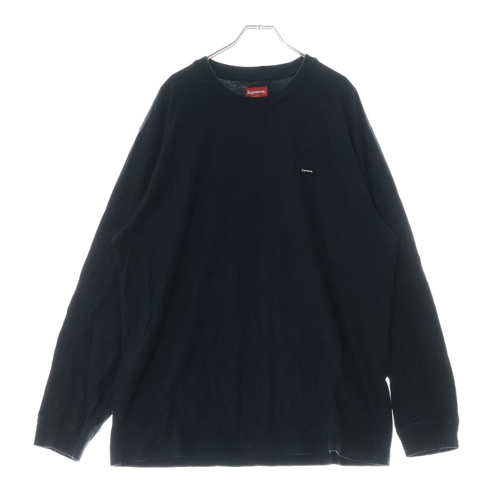 SUPREME(シュプリーム) Small box logo スモールボックスロゴ 長袖Tシャツ カットソー ブラック