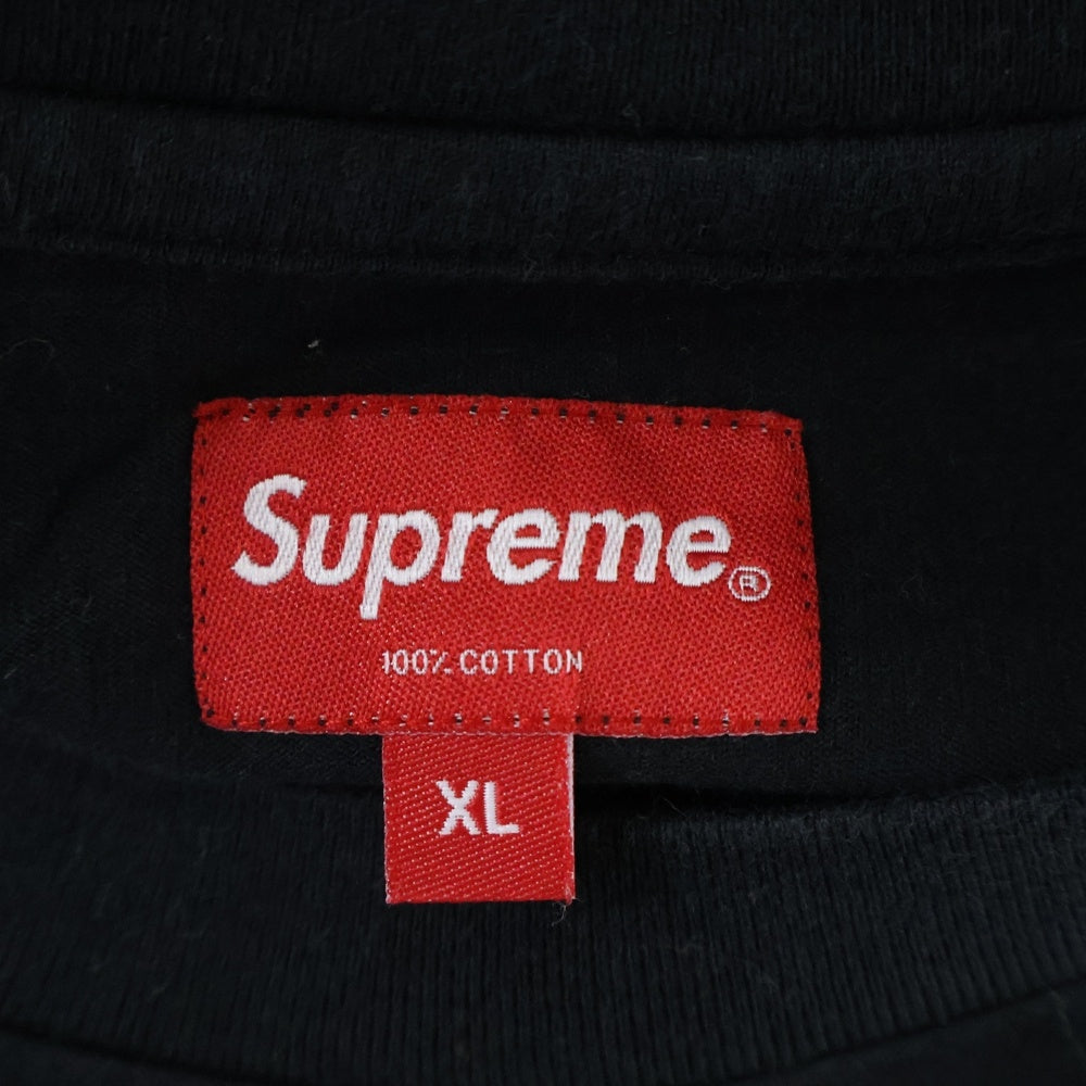 SUPREME(シュプリーム) Small box logo スモールボックスロゴ 長袖Tシャツ カットソー ブラック