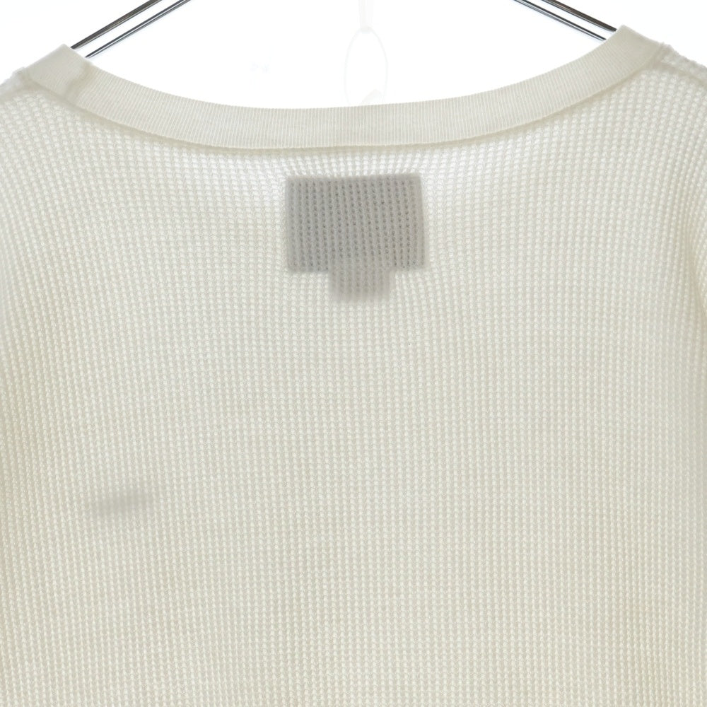 WTAPS(ダブルタップス) 20SS WAFFLE LS TEE COTTON コットン ワッフル 長袖カットソー ホワイト 201ATDT-CSM29