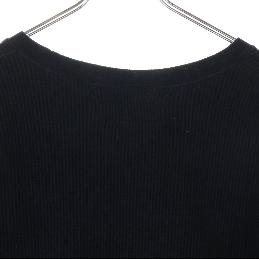 NEIGHBORHOOD(ネイバーフッド) 21AW WAFFLE C-CREW.L/S ワッフルスウェット カットソー ブラック 212OKNH-CSM02