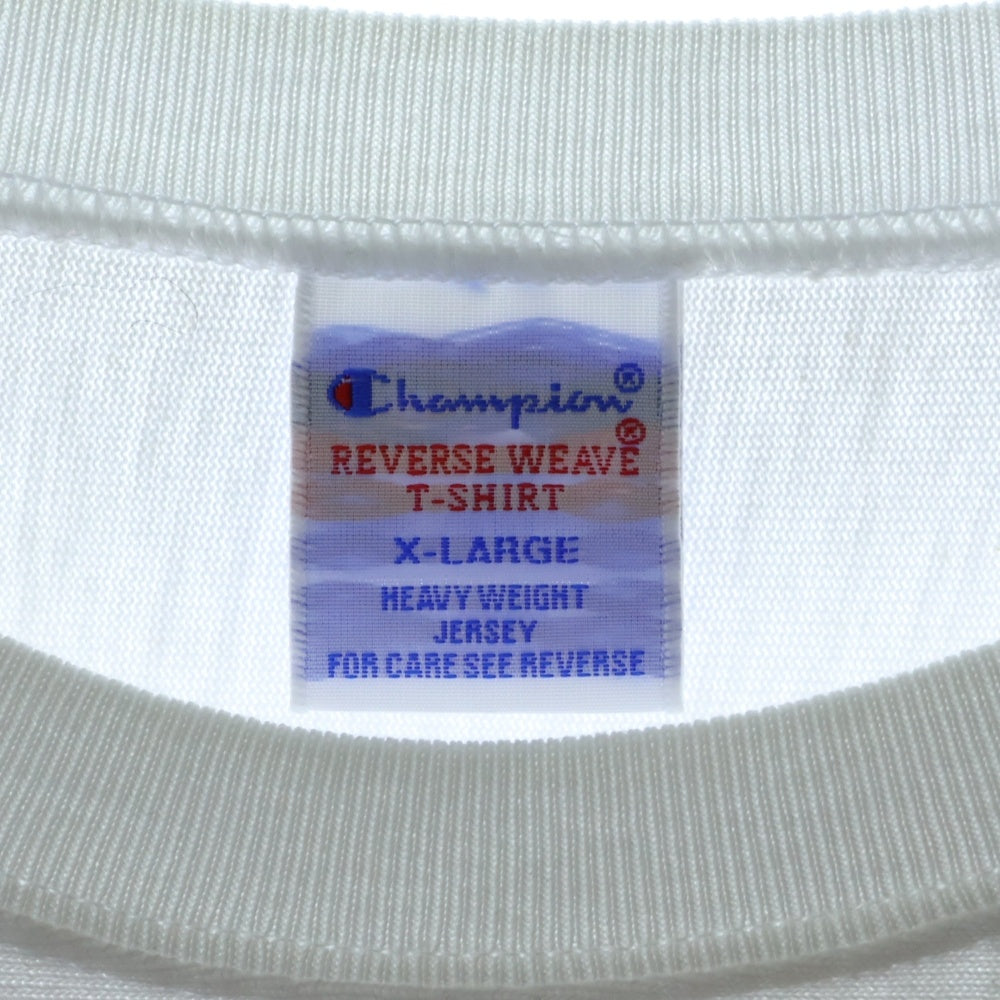 CHAMPION(チャンピオン) REVERSE WEAVE T-SHIRT リバースウィーブ Tシャツ 半袖カットソー ホワイト
