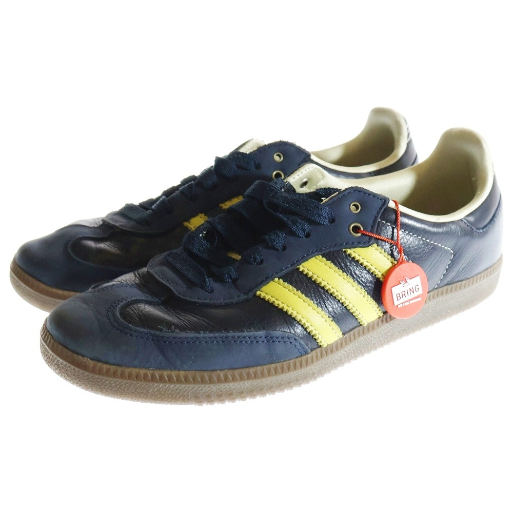adidas(アディダス) ×Wales Bonner Samba Collegiate Navy S42595 ウェールズボナー サンバ レザー ローカットスニーカー US8.5/26.5cm