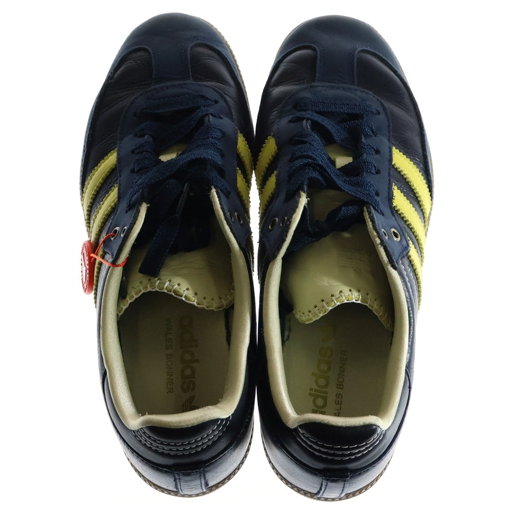 adidas(アディダス) ×Wales Bonner Samba Collegiate Navy S42595 ウェールズボナー サンバ レザー ローカットスニーカー US8.5/26.5cm