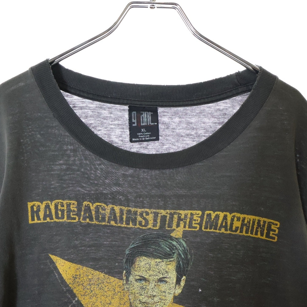 VINTAGE(ヴィンテージ) 90s RAGE AGAINST THE MACHINE EVIL EMPIRE TEE レイジ・アゲインスト・ザ・マシーン バンド 両面プリント半袖Tシャツ カットソー ブラック