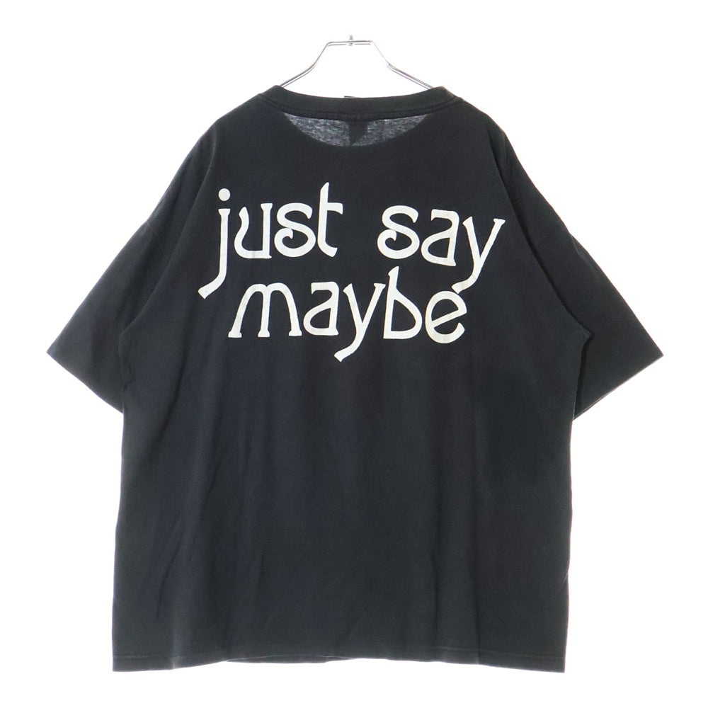 VINTAGE(ヴィンテージ) 90s THE SMASHING PUMPKINS JUST SAY MAYBE TEE スマッシング・パンプキンズ バンド 両面プリント半袖Tシャツ カットソー ブラック
