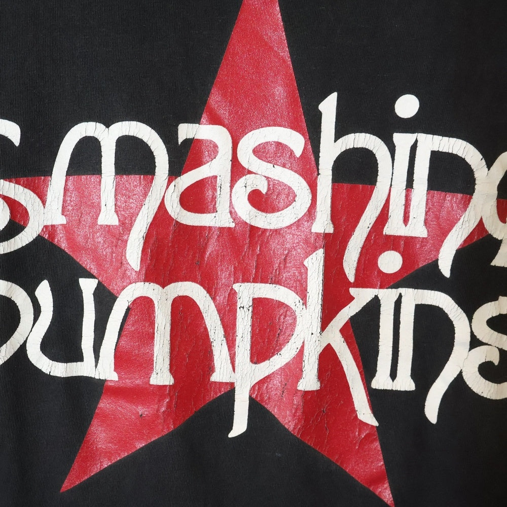 VINTAGE(ヴィンテージ) 90s THE SMASHING PUMPKINS JUST SAY MAYBE TEE スマッシング・パンプキンズ バンド 両面プリント半袖Tシャツ カットソー ブラック