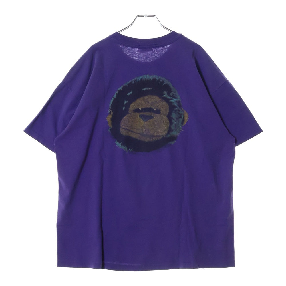 VINTAGE(ヴィンテージ) 90s DINOSAUR Jr COW & GORILLA PURPLE TEE ダイナソージュニア 両面プリント半袖Tシャツ カットソー パープル