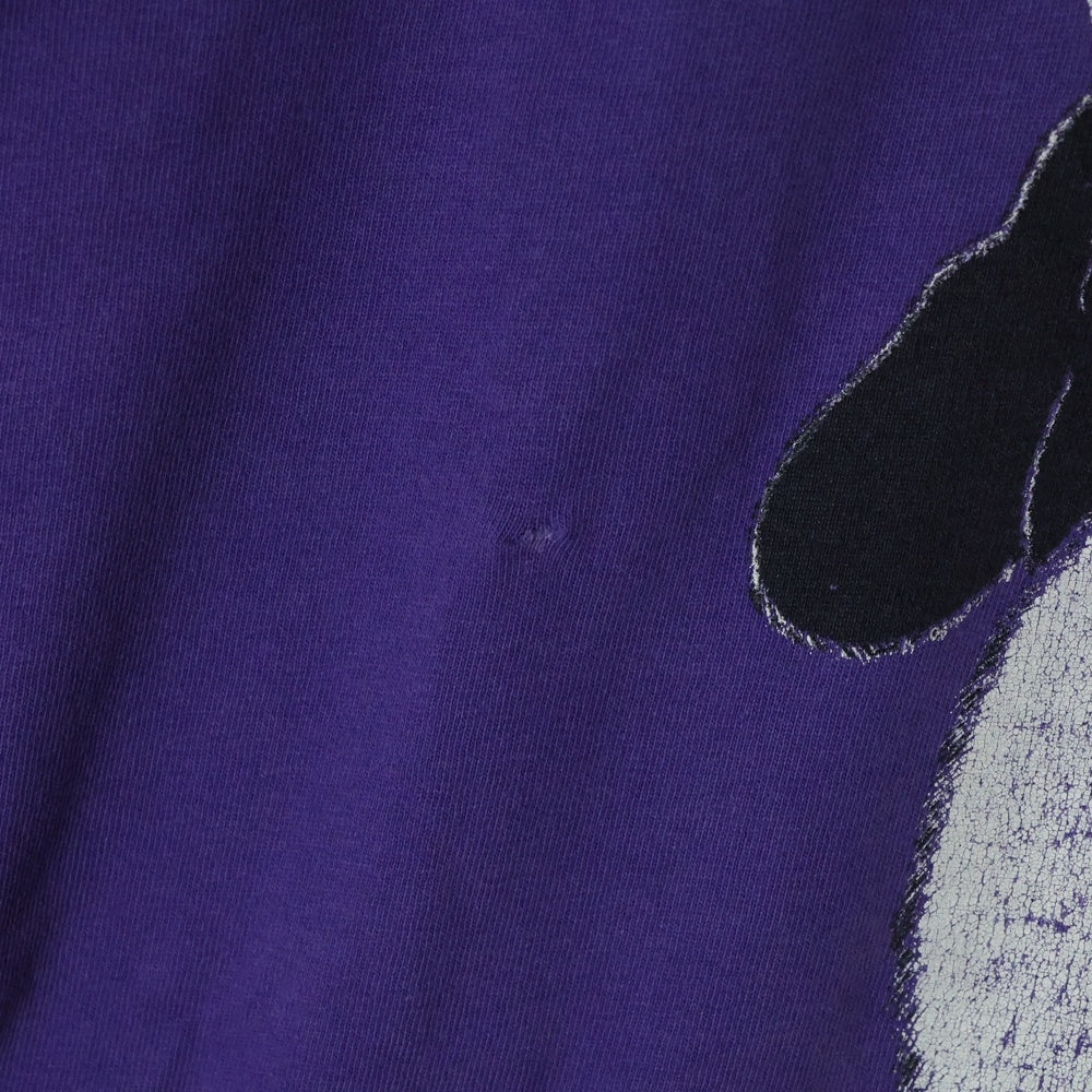 VINTAGE(ヴィンテージ) 90s DINOSAUR Jr COW & GORILLA PURPLE TEE ダイナソージュニア 両面プリント半袖Tシャツ カットソー パープル