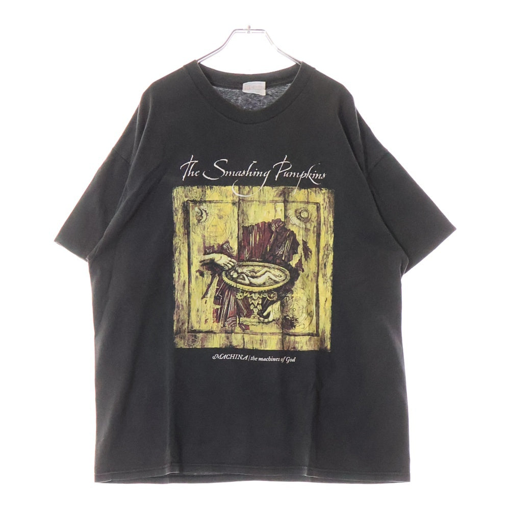 VINTAGE(ヴィンテージ) 90s THE SMASHING PUMPKINS THE SACRED AND PROFANE TOUR 2000 TEE スマッシングパンプキンズ バンド 両面プリント半袖Tシャツ カットソー ブラック