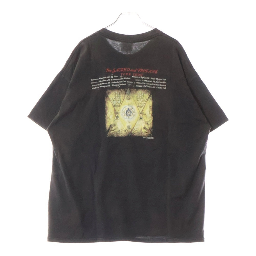 VINTAGE(ヴィンテージ) 90s THE SMASHING PUMPKINS THE SACRED AND PROFANE TOUR 2000 TEE スマッシングパンプキンズ バンド 両面プリント半袖Tシャツ カットソー ブラック