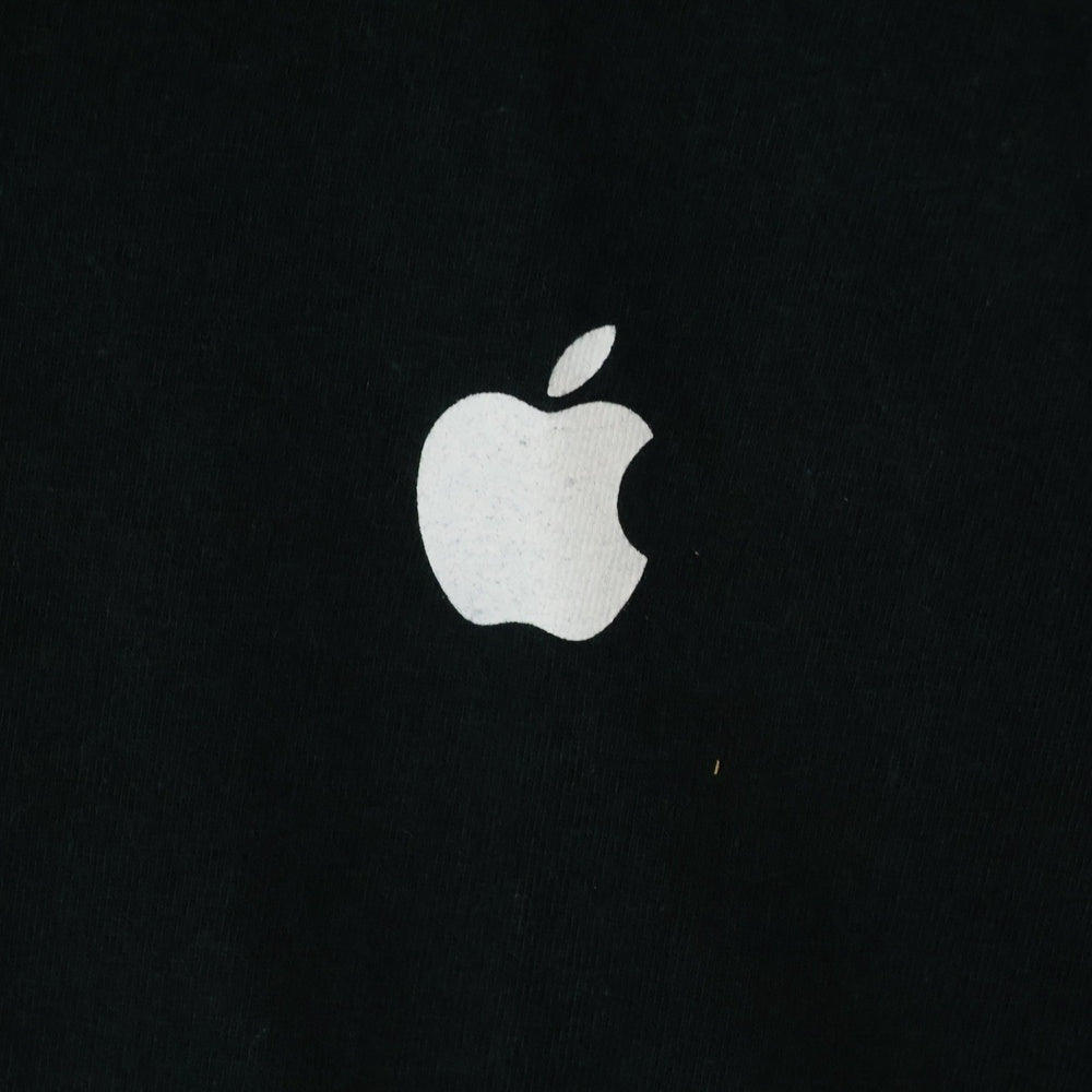 VINTAGE(ヴィンテージ) 00s Apple Mac OS X 1TEE アップル 企業 両面プリント半袖Tシャツ カットソー ブラック
