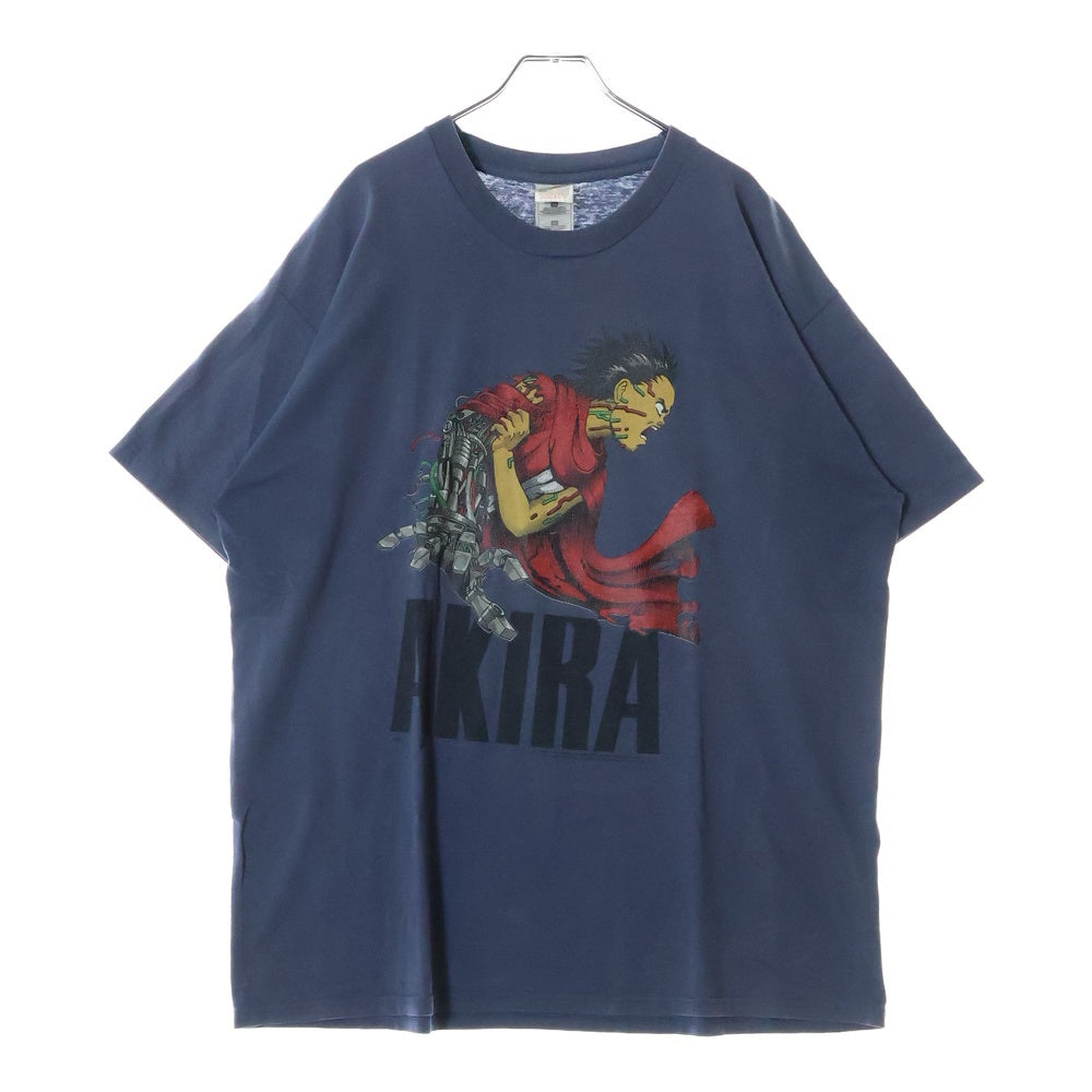 VINTAGE(ヴィンテージ) 90s AKIRA TETSUO ARM NAVY TEE アキラ 鉄雄 アームプリント半袖Tシャツ カットソー ネイビー