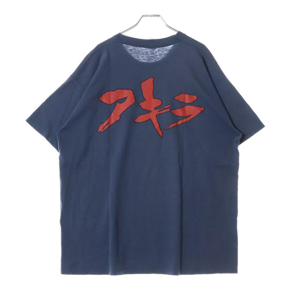 VINTAGE(ヴィンテージ) 90s AKIRA TETSUO ARM NAVY TEE アキラ 鉄雄 アームプリント半袖Tシャツ カットソー ネイビー