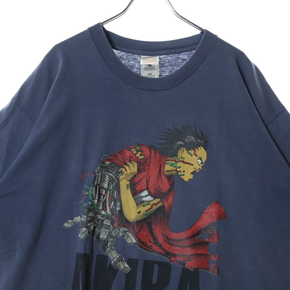 VINTAGE(ヴィンテージ) 90s AKIRA TETSUO ARM NAVY TEE アキラ 鉄雄 アームプリント半袖Tシャツ カットソー ネイビー