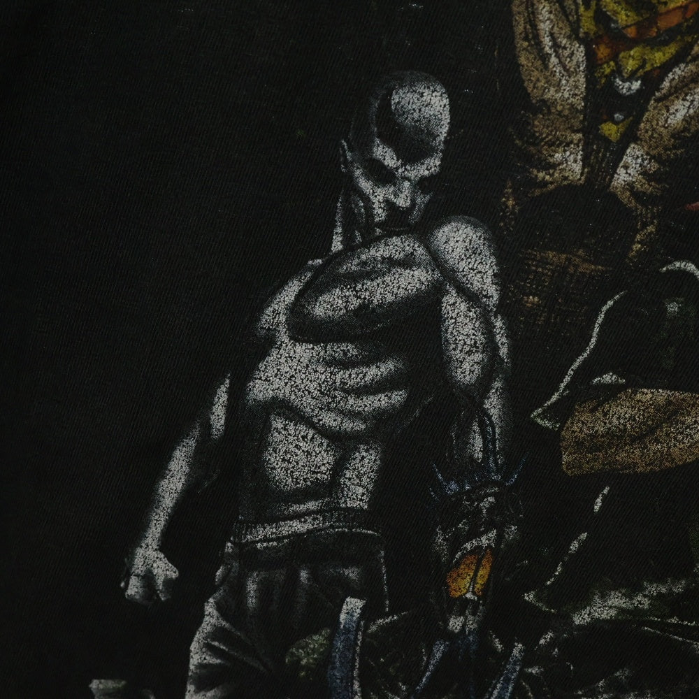 VINTAGE(ヴィンテージ) 00s MUDVAYNE M&O マッドヴェイン 両面プリント 半袖 Tシャツ カットソー ブラック