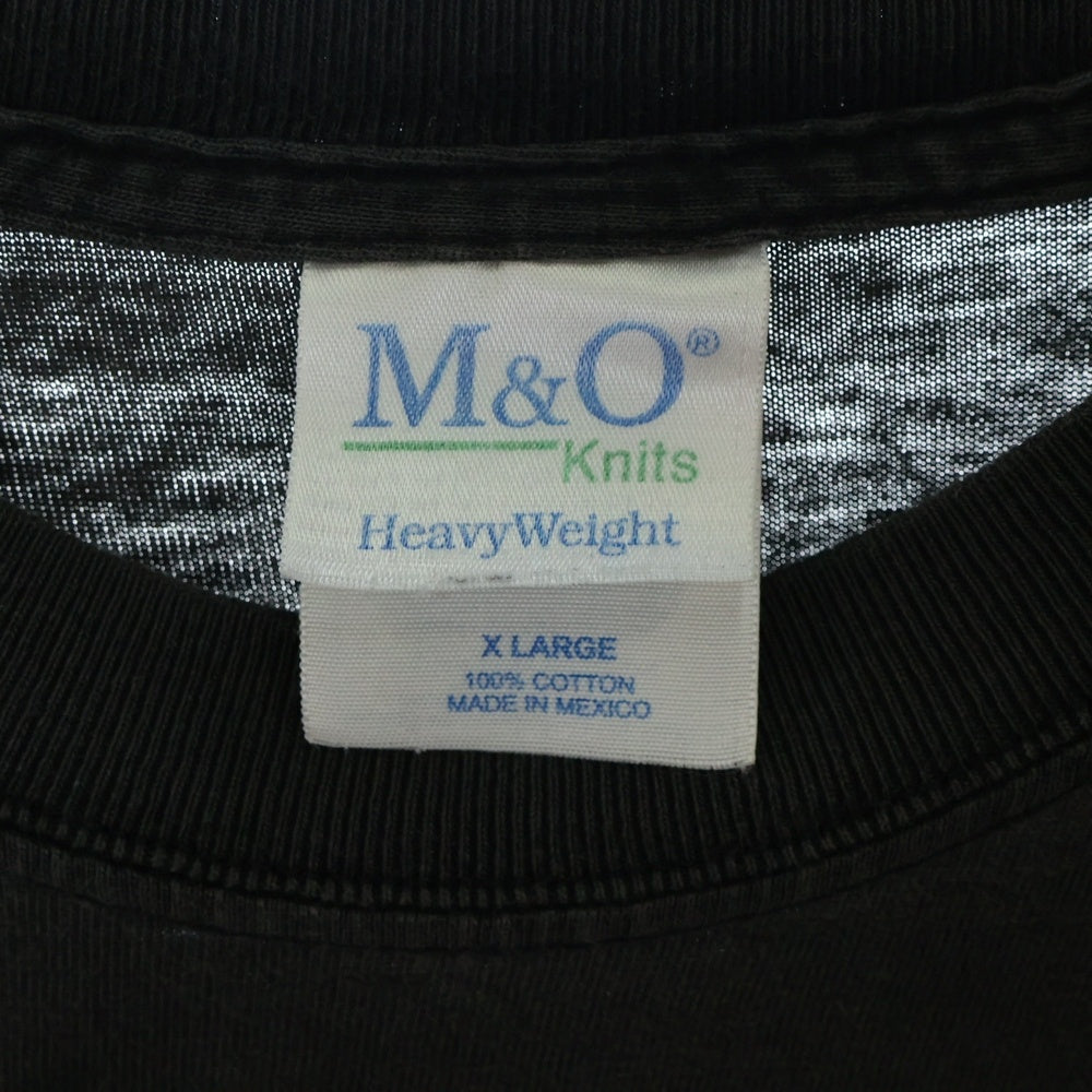 VINTAGE(ヴィンテージ) 00s MUDVAYNE M&O マッドヴェイン 両面プリント 半袖 Tシャツ カットソー ブラック