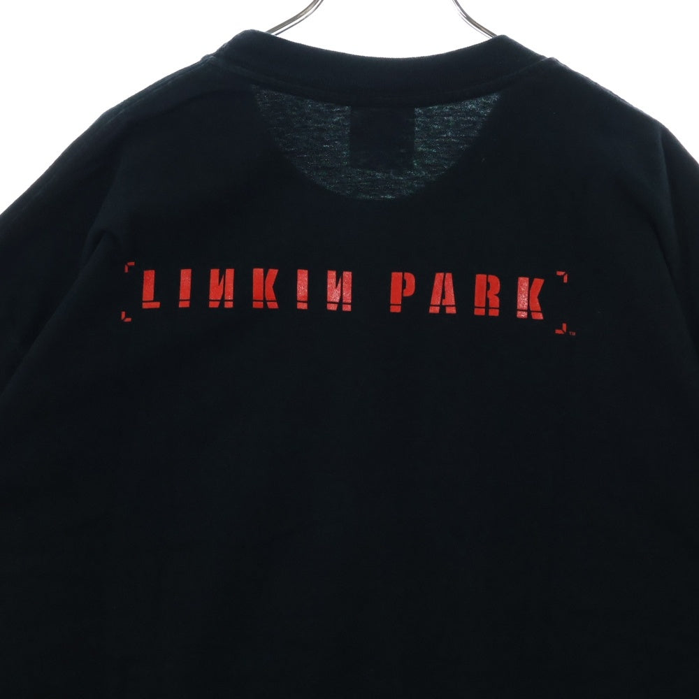 VINTAGE(ヴィンテージ) 00s LINKIN PARK HYBRID THEORY リンキンパーク ハイブリッドセオリー 両面プリント 半袖Tシャツ カットソー ホワイト
