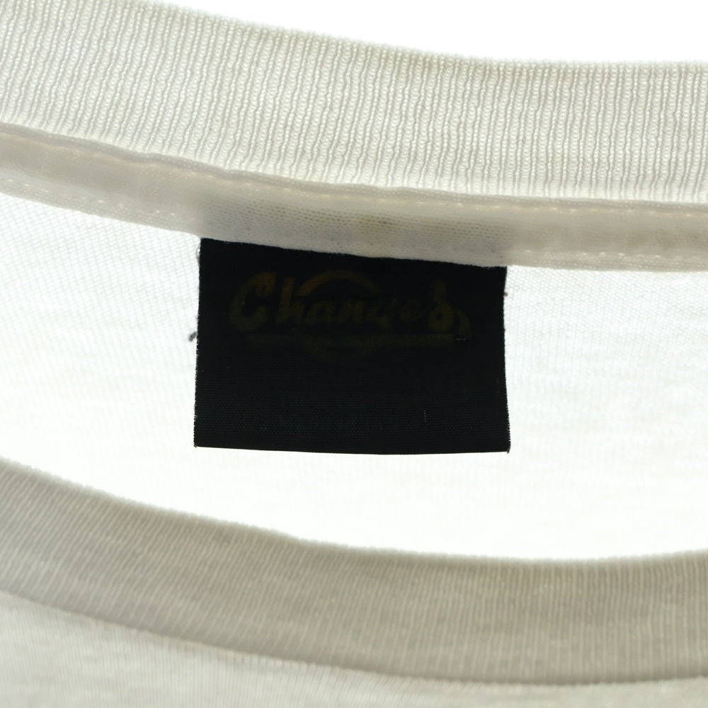 VINTAGE(ヴィンテージ) 90s KERMIT CLEIN UNDER WHERE? フロントプリント 半袖Tシャツ カットソー ホワイト