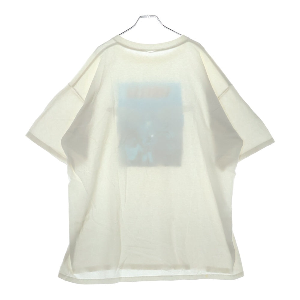 VINTAGE(ヴィンテージ) 00s NIRVANA BLUE BAR TEE ニルヴァーナ カートコバーン フロントプリント半袖Tシャツ カットソー ホワイト
