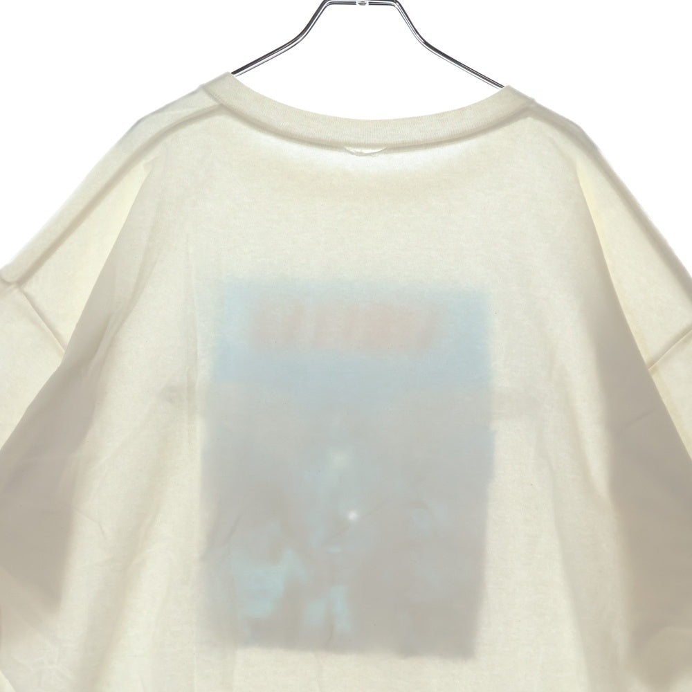 VINTAGE(ヴィンテージ) 00s NIRVANA BLUE BAR TEE ニルヴァーナ カートコバーン フロントプリント半袖Tシャツ カットソー ホワイト
