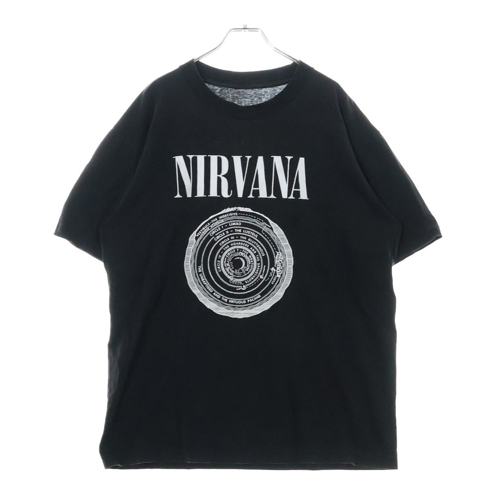 VINTAGE(ヴィンテージ) 90S NIRVANA VESTIBULE ニルヴァーナ ヴェスティビュール Tシャツ 半袖 カットソー ブラック