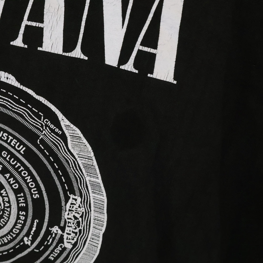 VINTAGE(ヴィンテージ) 90S NIRVANA VESTIBULE ニルヴァーナ ヴェスティビュール Tシャツ 半袖 カットソー ブラック