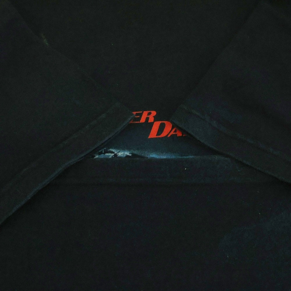 VINTAGE(ヴィンテージ) 00s 007 DIE ANOTHER DAY MOVIE TEE フロント プリント Tシャツ 半袖カットソー ブラック