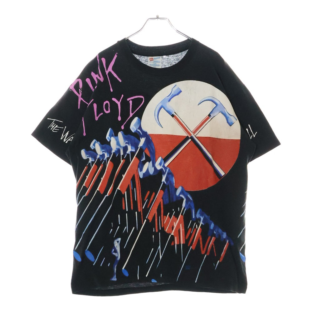 VINTAGE(ヴィンテージ) 90s PINK FLOYD THE WALL ピンクフロイド ザウォール Tシャツ 半袖カットソー ブラック