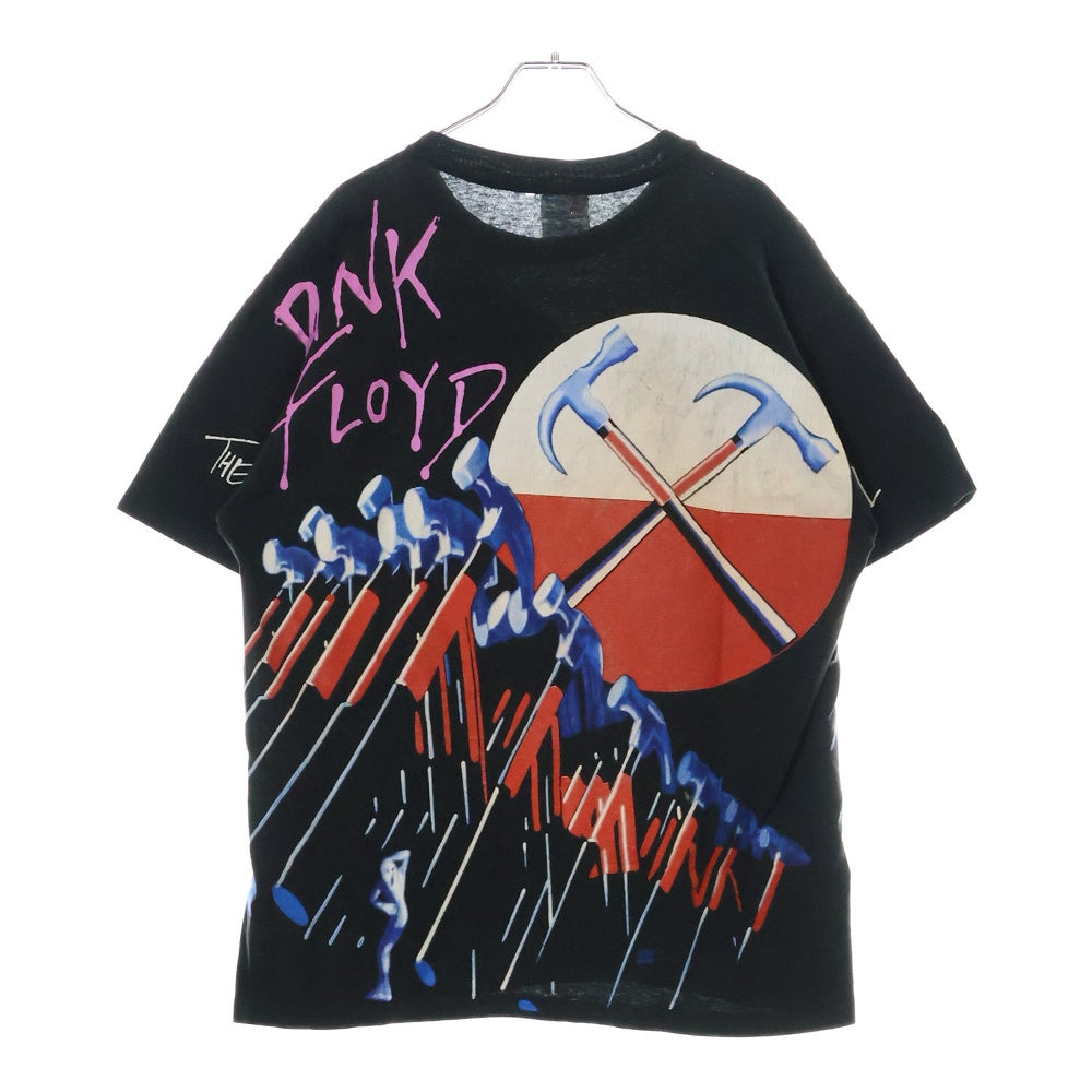 VINTAGE(ヴィンテージ) 90s PINK FLOYD THE WALL ピンクフロイド ザウォール Tシャツ 半袖カットソー ブラック