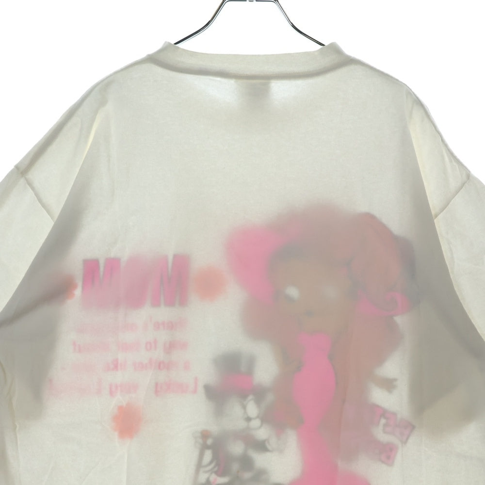 VINTAGE(ヴィンテージ) 90s BETTY BOOP MOM ベティ マム フロント プリント Tシャツ 半袖カットソー ホワイト