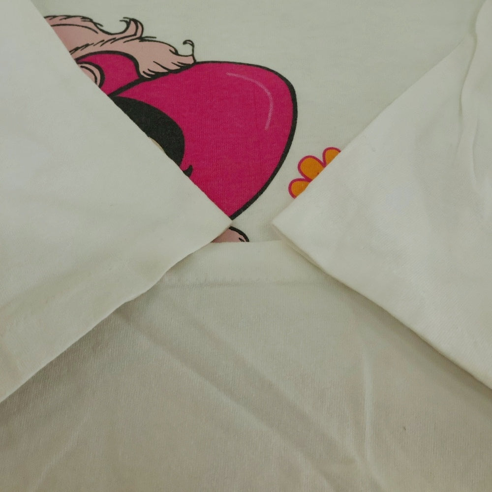 VINTAGE(ヴィンテージ) 90s BETTY BOOP MOM ベティ マム フロント プリント Tシャツ 半袖カットソー ホワイト