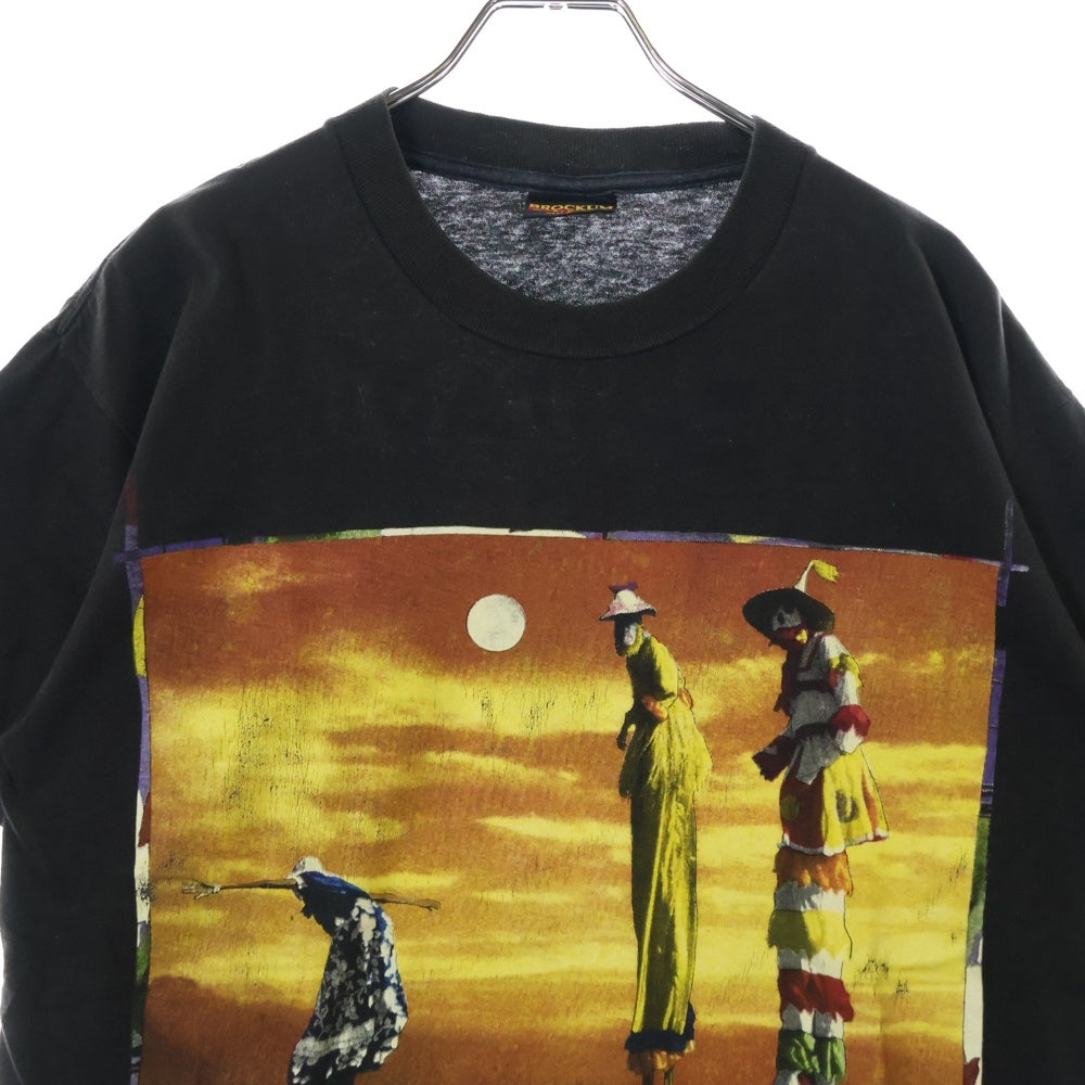 VINTAGE(ヴィンテージ) 90s IZZY STRADLIN UNDER LICENSE TO BROCKUM And The Ju Ju Hound イジー ストラドリン 両面プリント 半袖Tシャツ ブラック