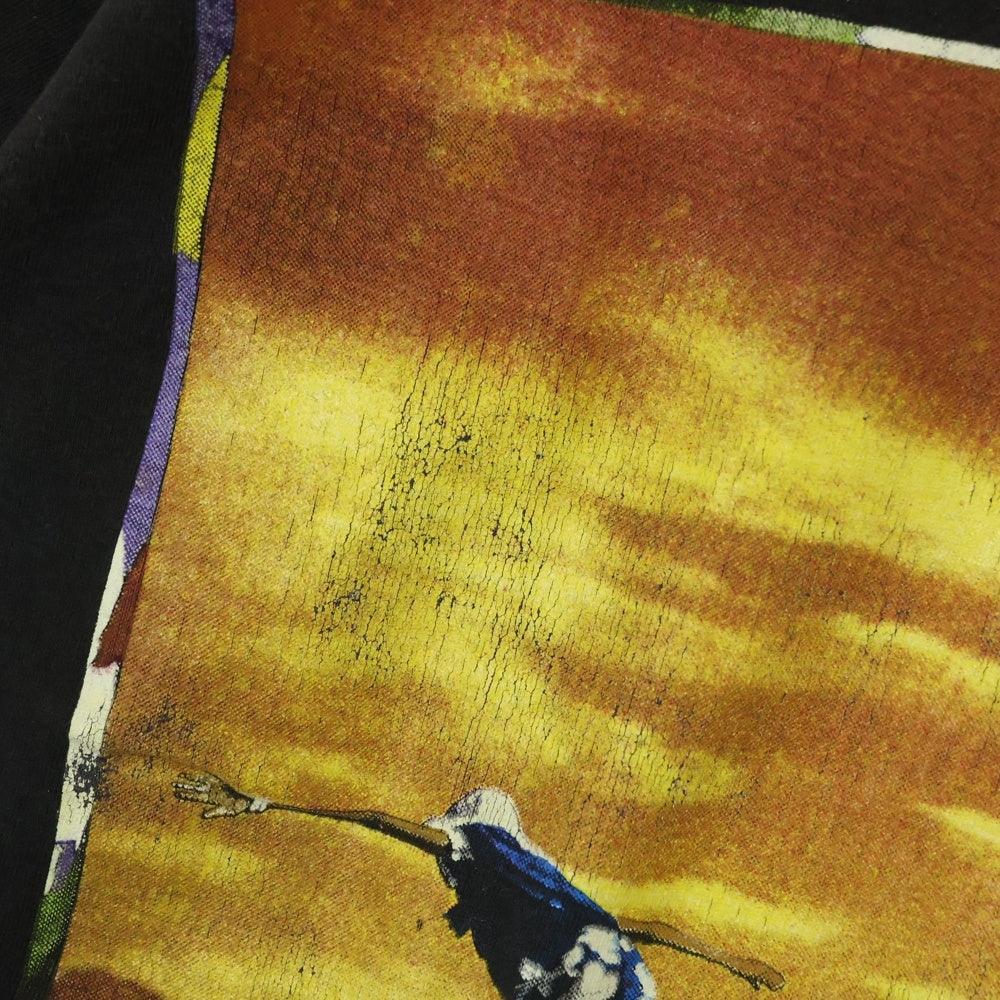 VINTAGE(ヴィンテージ) 90s IZZY STRADLIN UNDER LICENSE TO BROCKUM And The Ju Ju Hound イジー ストラドリン 両面プリント 半袖Tシャツ ブラック