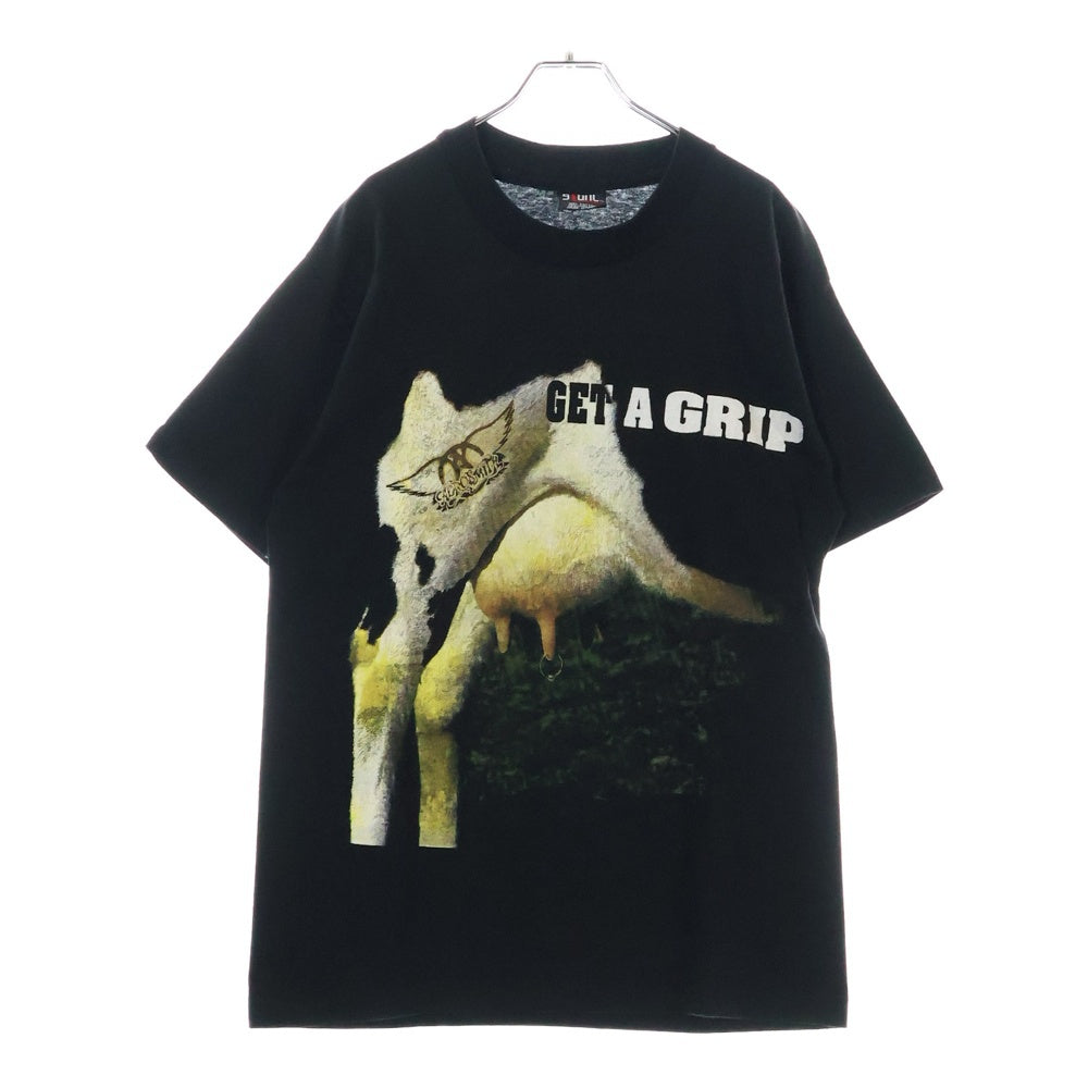 VINTAGE(ヴィンテージ) AEROSMITH GET A GRIP tour エアロスミス ゲット ア グリップ ツアーTシャツ 半袖カットソー ブラック