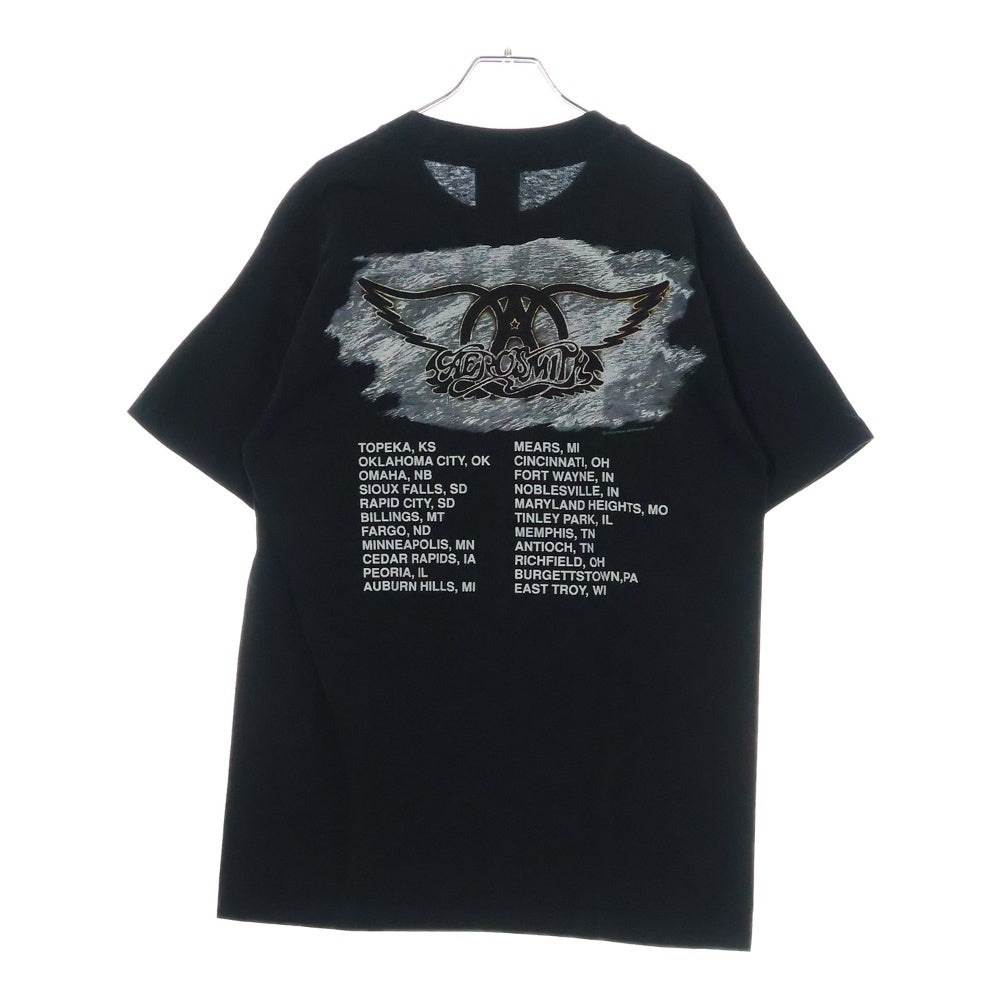 VINTAGE(ヴィンテージ) AEROSMITH GET A GRIP tour エアロスミス ゲット ア グリップ ツアーTシャツ 半袖カットソー ブラック