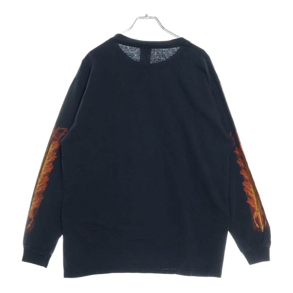 VINTAGE(ヴィンテージ) 00s SLAYER L/S スレイヤーロンT Tシャツ 長袖カットソー ブラック
