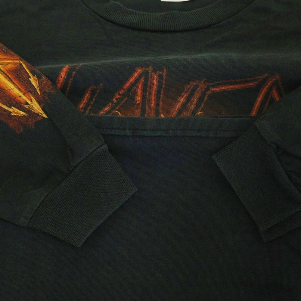 VINTAGE(ヴィンテージ) 00s SLAYER L/S スレイヤーロンT Tシャツ 長袖カットソー ブラック
