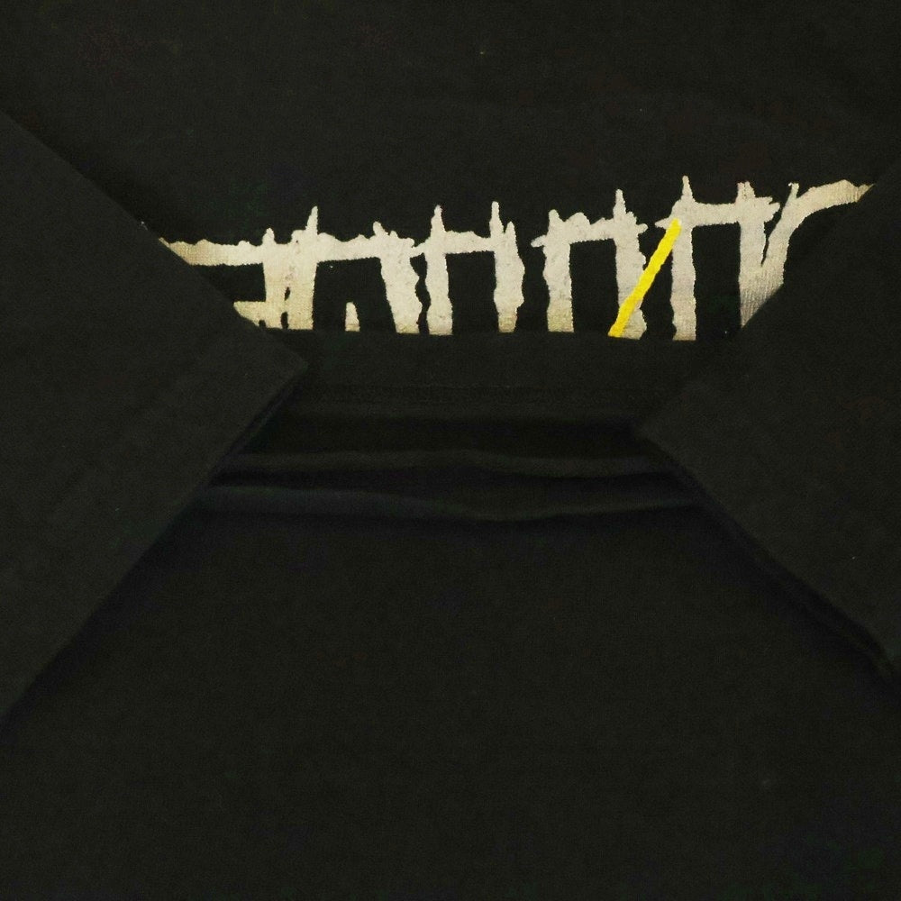 VINTAGE(ヴィンテージ) 00s METALLICA PUSHEAD TOUR 2004 メタリカ パスヘッド ツアー 両面プリント Tシャツ 半袖カットソーブラック