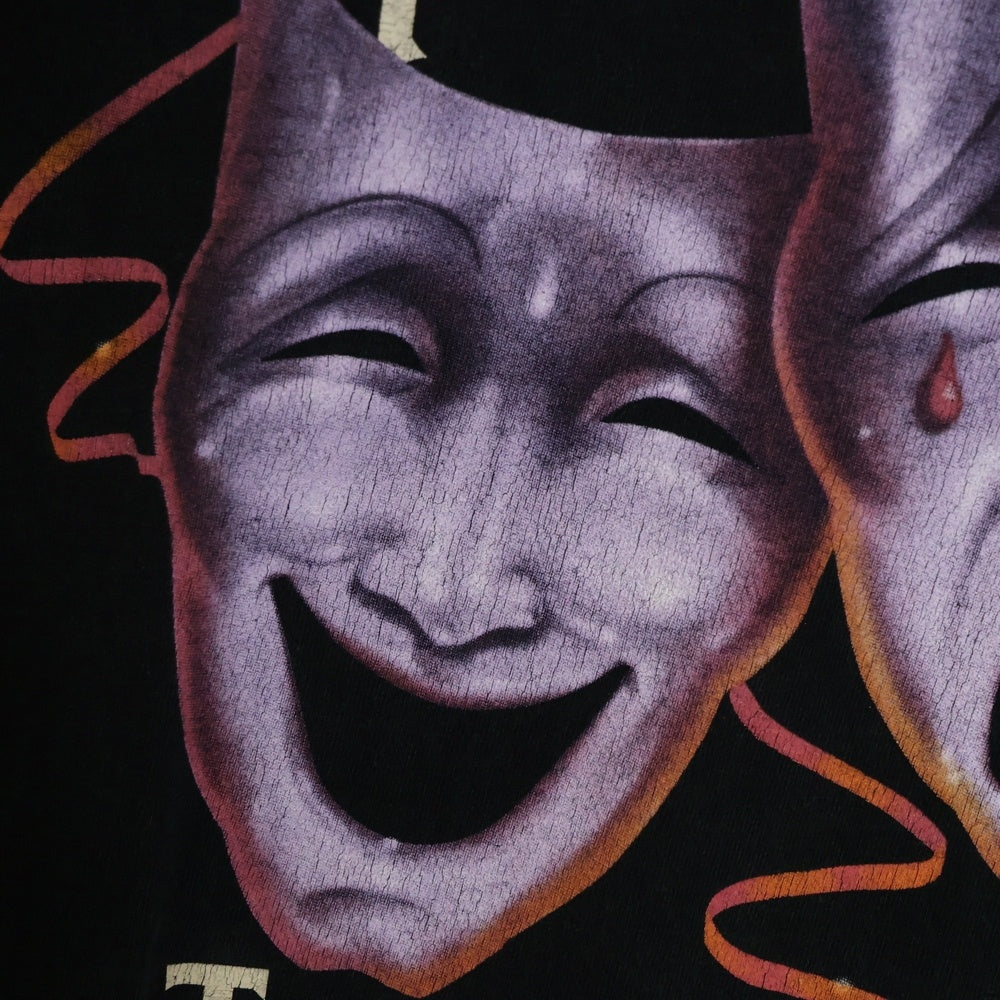 VINTAGE(ヴィンテージ) 00s MOTLEY CRUE DR. FEELGOOD TOUR Y2K モトリークルー フロント プリント Tシャツ 半袖カットソーブラック