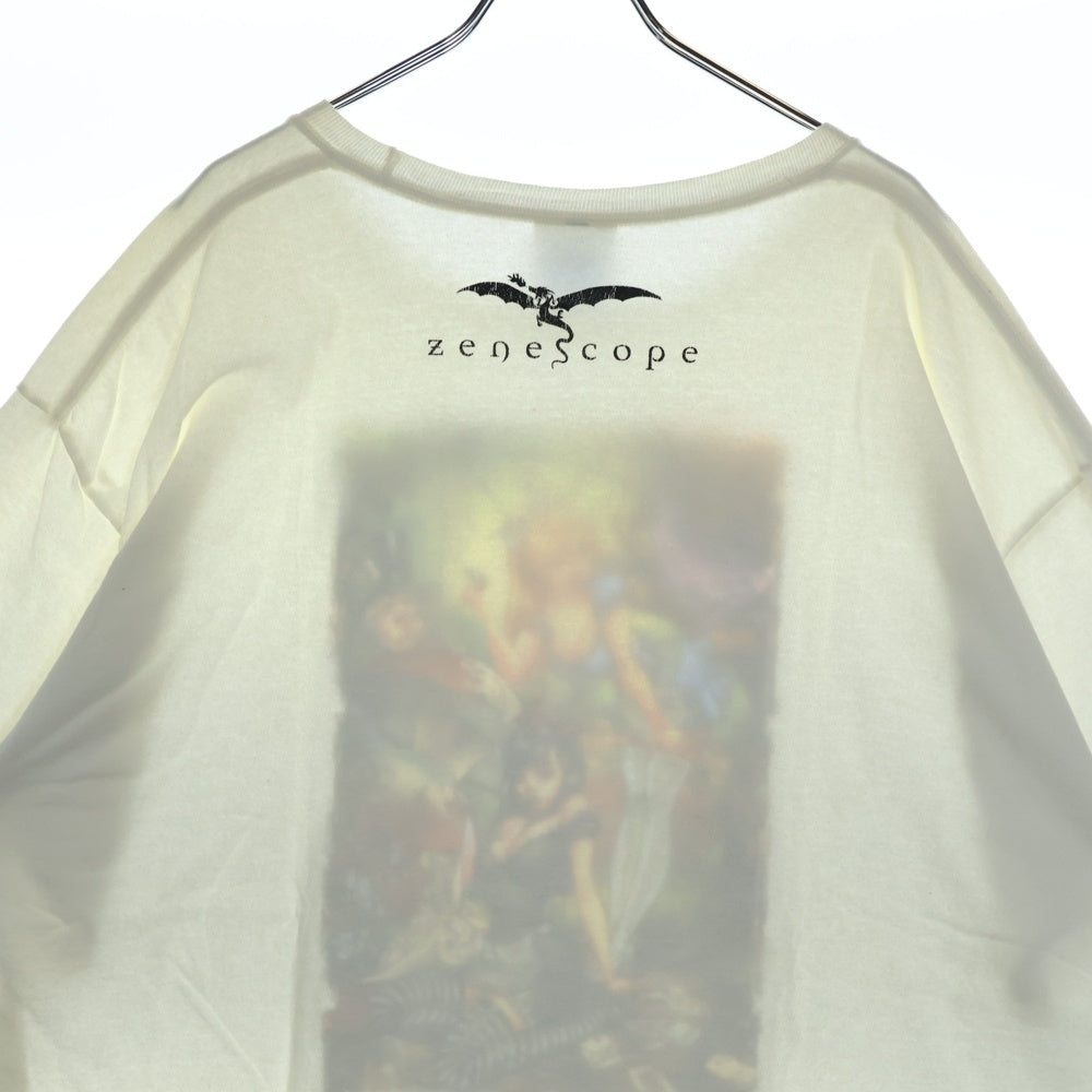 VINTAGE(ヴィンテージ) 00s Alice in Wonderland TEE アリスインンワンダーランド フロントプリント半袖Tシャツ カットソー ホワイト