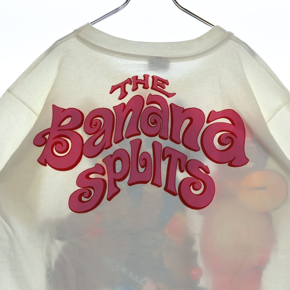 VINTAGE(ヴィンテージ) 00s THE BANANA SPLITS TEE ハンナ バーバラ 両面プリント半袖Tシャツ カットソー ホワイト