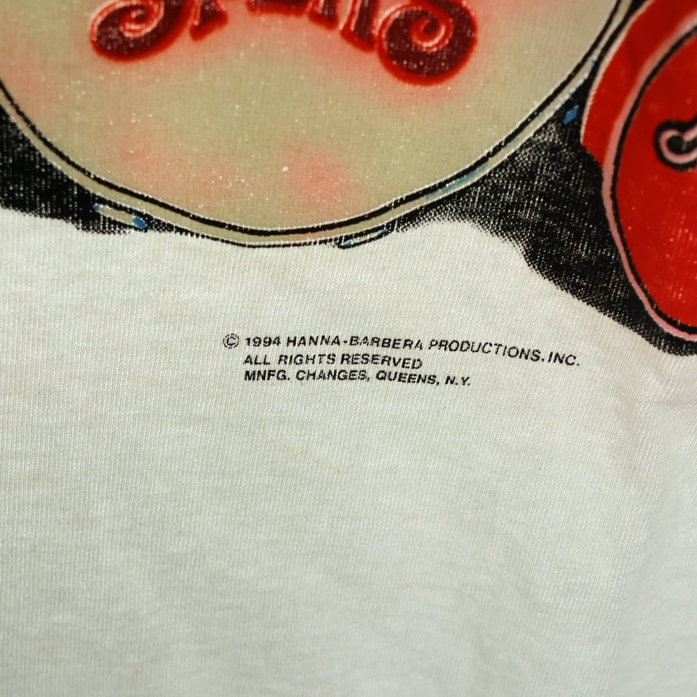 VINTAGE(ヴィンテージ) 00s THE BANANA SPLITS TEE ハンナ バーバラ 両面プリント半袖Tシャツ カットソー ホワイト