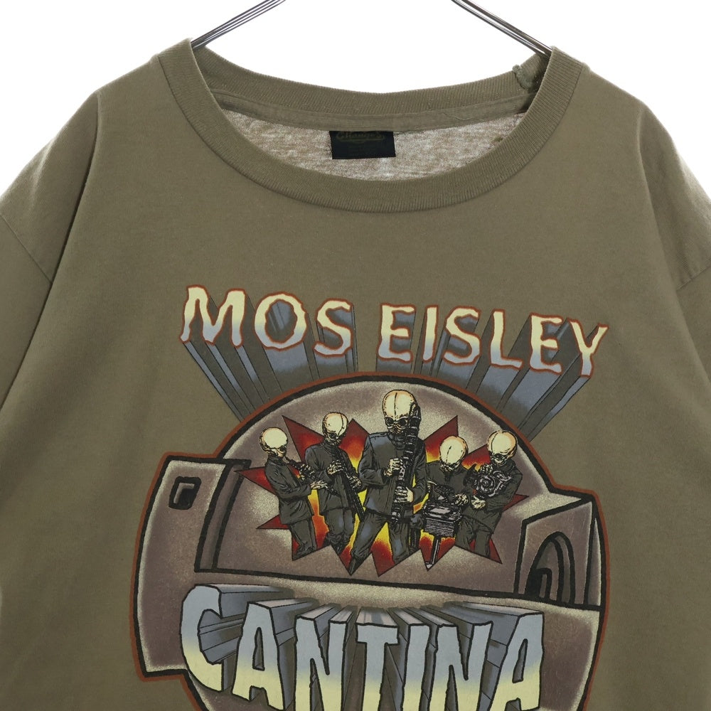 VINTAGE(ヴィンテージ) 90-00s STAR WARS MOS EISLEY CANTINA TEE スターウォーズ フロントプリント半袖Tシャツ カットソー ブラウン