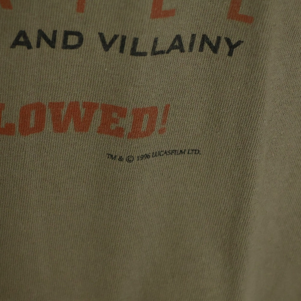 VINTAGE(ヴィンテージ) 90-00s STAR WARS MOS EISLEY CANTINA TEE スターウォーズ フロントプリント半袖Tシャツ カットソー ブラウン